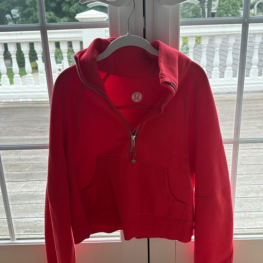 Lululemon Scuba Funnel Neck Half Zip